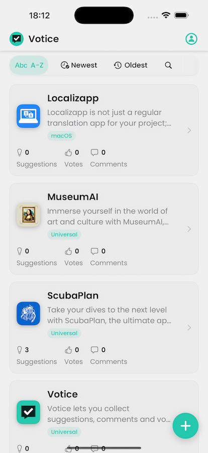 iOS/iPadOS Screenshot