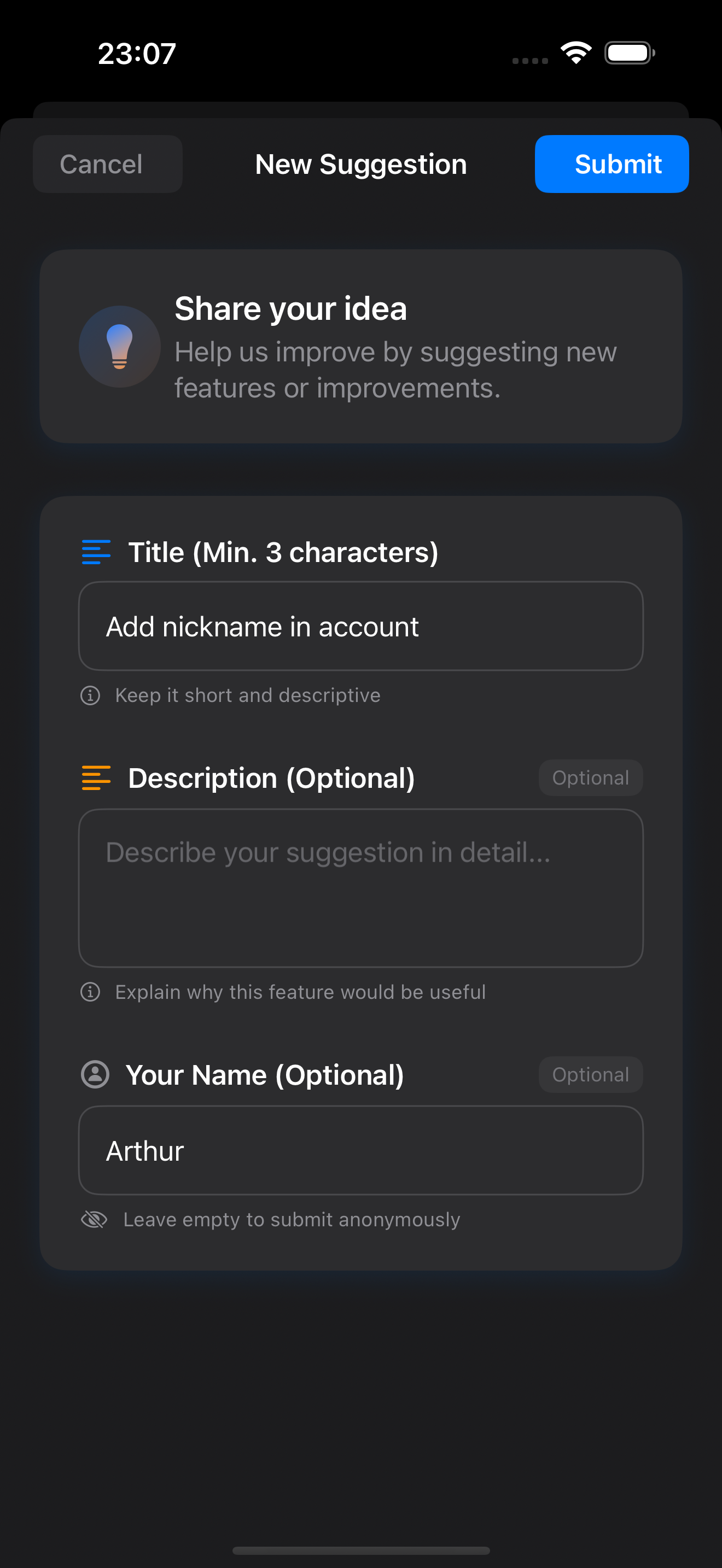 SDK Screenshot 2
